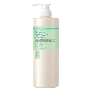 하라즈 퍼퓸 바디워시 퓨어코튼향, 1L, 1개