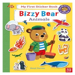 Bizzy Bear: My First Sticker Book Animals, Nosy Crow