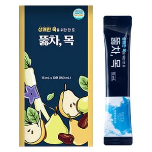 뚫차 상쾌한 목을 위한 한 포 액상차, 15ml, 10개