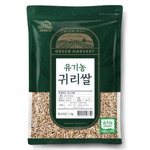 그린하베스트 캐나다산 유기농 귀리, 1kg, 1개