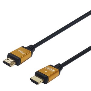 랜스타 HDMI2 4K 60Hz 골드메탈 케이블 LS-HDMT, 1개, 30cm