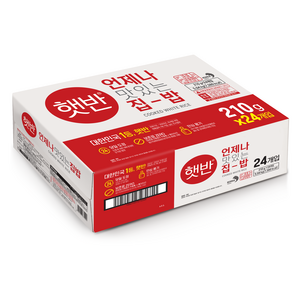 햇반, 210g, 24개