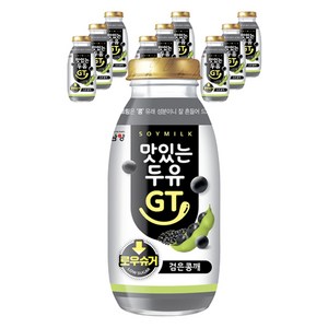 맛있는두유GT 검은콩깨 로우슈거, 200ml, 10개