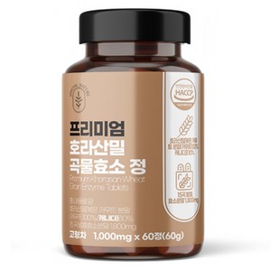 SpecialNature 프리미엄 호라산밀 곡물 효소 정 60g, 60정, 1개