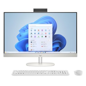 HP 2024 올인원 27 코어Ulta5 인텔 14세대, Shell White, 27-c1001KR_T1, 1TB, 16GB, WIN11 Home