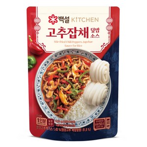 백설 고추잡채 덮밥 소스, 1개, 140g