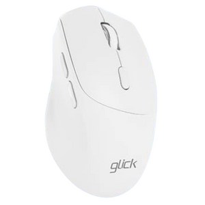 지클릭커 오피스프로 무소음 블루투스 마우스, 화이트, G-CLICKER OFFICEPRO 쓸떼많은다쿠아즈