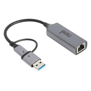 넥시 USB3.0 USB3.1 기가비트 유선랜카드, NX1273, 1개