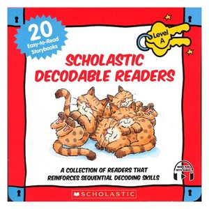 Scholastic Decodable Readers Box Set Level A StoryPlus QR코드