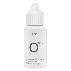 이솔 오리진 갈락토미세스 파워 앰플, 80ml, 1개