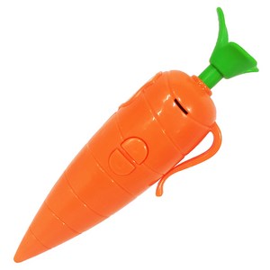 아가플러스 깜찍 당근 모양 녹음기 볼펜 0.5mm, 혼합색상