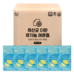 황금이네 유산균 더한 유기농 레몬즙, 200g, 6개