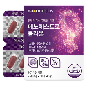 내츄럴플러스 메노에스트로 플라본 45g, 60정, 1개