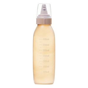 씨밀렉스 액상 가루를 한번에 프리즐 3단 노즐 양념 소스통 오렌지, 500ml, 1개