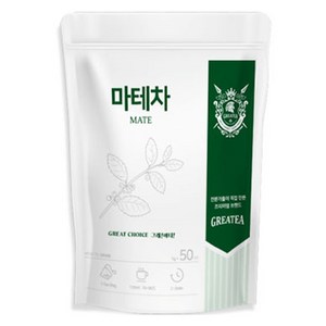 Geatea 마테 차, 1g, 50개입, 1개