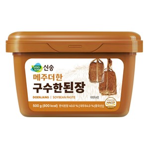 신송 메주더한 구수한 된장, 500g, 1개