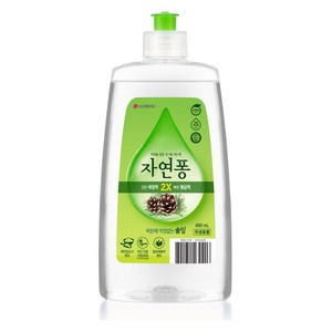 자연퐁 솔잎 주방세제 CAP 용기, 1개, 490ml