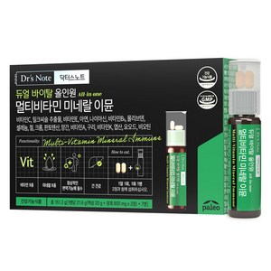 닥터스노트 팔레오 멀티비타민 미네랄 이뮨 151.2g, 1개