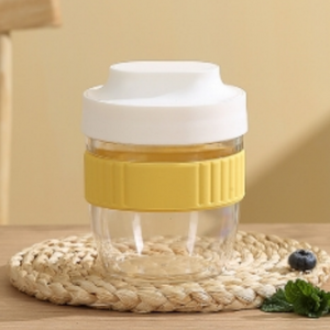 사라사 오트밀 요거트컵 밀프랩 1단 480ml, 화이트, 1개