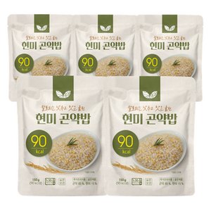 봄날인터내셔널 현미 즉석 곤약밥, 150g, 5개