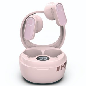 아이리버 미니 블루투스 무선 이어폰, IHBT-TP30, 핑크