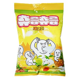 츄릅츄릅 새코미 사우어 소프트 츄잉 과일맛 4종 캔디, 1kg, 1개