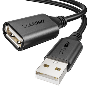 코드웨이 USB 2.0 연장케이블, 1개, 1m