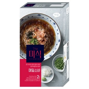 더미식 메밀소바 2인분, The미식 메밀소바 478g 1개 239g 2개입 식사