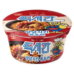 맥시칸 하림 양념치킨 볶음면 127g, 1개