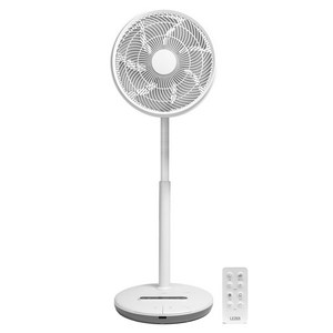 르젠 프리미엄 저소음 BLDC모터 서큘레이터 발터치 리모컨 키높이 선풍기 다크화이트 LZEF-DF4, LZEF-DF4(다크화이트)