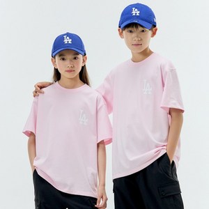 뉴에라 아동용 MLB 스몰 로고 반팔 티셔츠