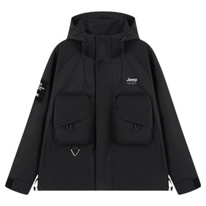 지프 남녀공용방수기능성아웃도어바람막이