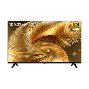 아이사 FHD LED TV, 109cm(43인치), D-43FD, 스탠드형, 고객직접설치