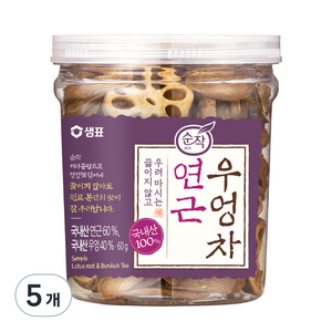 순작 연근 우엉차, 60g, 5개