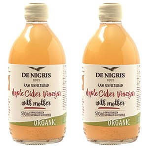 데니그리스 유기농 사과식초, 500ml, 2개