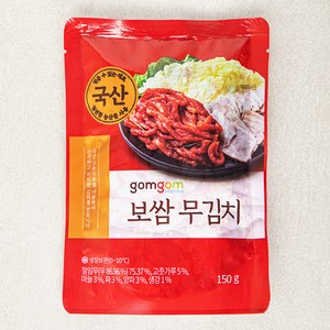 곰곰 보쌈 무김치, 150g, 1개