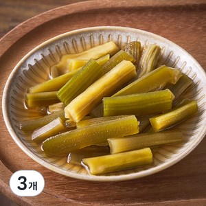 반찬단지 궁채절임, 1kg, 3개