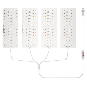 스마토이 오버헤드 LED 식물 생장 조명, 4구, 100 x 260 mm