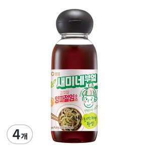 새미네부엌 고깃집 양파절임소스, 300ml, 4개