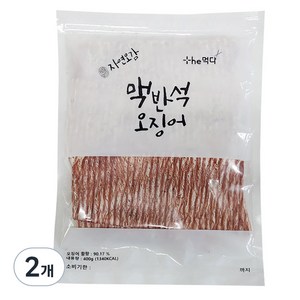 더먹다 자연오감 맥반석 오징어, 2개, 400g