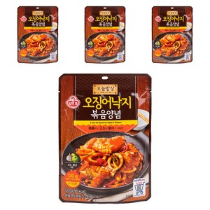 오늘밥상 오징어낙지 볶음양념, 120g, 4개