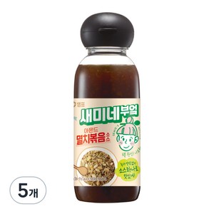 새미네부엌 아몬드 멸치볶음소스, 5개, 300ml