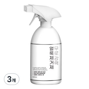 무로 강력 얼룩제거제, 500ml, 3개