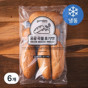 곰곰 곡물 호기빵 5개입(냉동), 325g, 6개