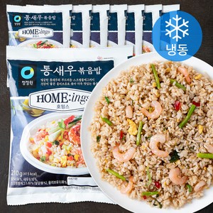 청정원 호밍스 통새우 볶음밥 (냉동), 210g, 8개