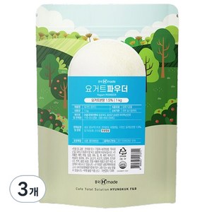 흥국에프엔비 요거트 파우더, 1kg, 1개입, 3개