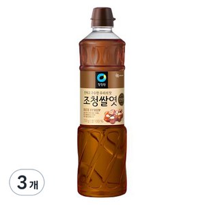 청정원 조청쌀엿, 700g, 3개