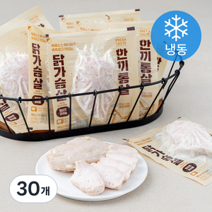 한끼통살 닭가슴살 화이트머쉬룸 (냉동), 100g, 30개