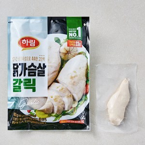 하림 닭가슴살 갈릭 8개입, 800g, 1개