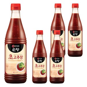 청정원순창 초고추장, 1kg, 5개